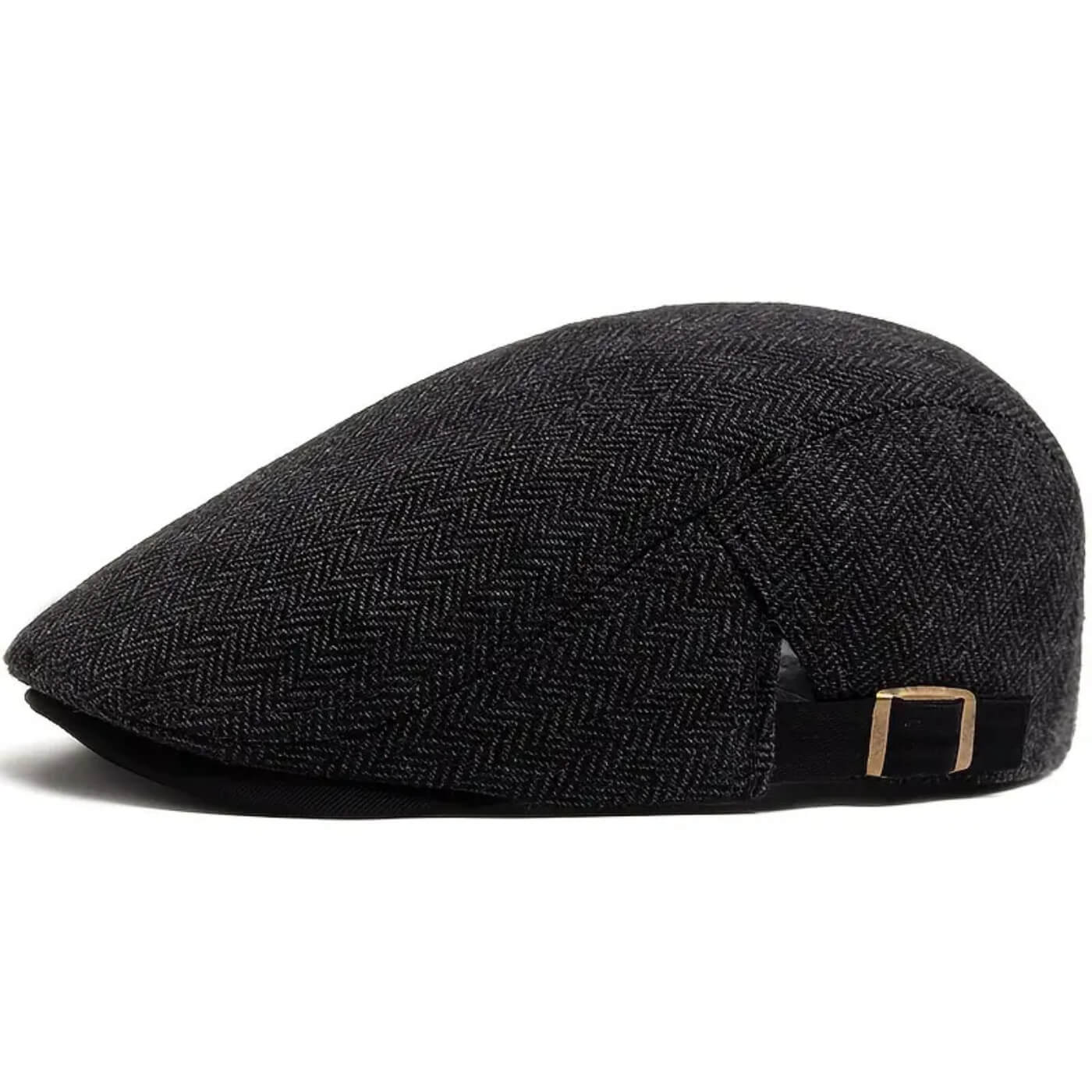 Herringbone Flat Cap | Lightweight Design