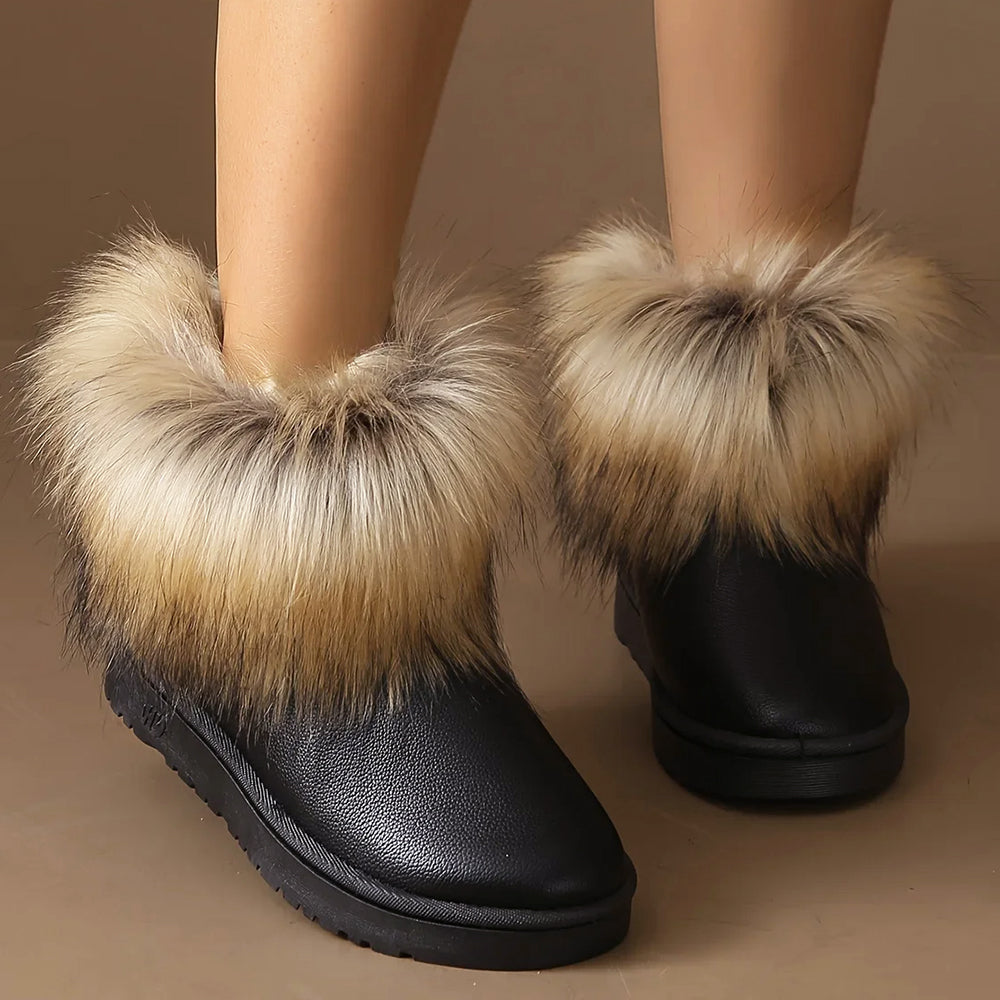 Faux Fur Boots – Elegant Winter