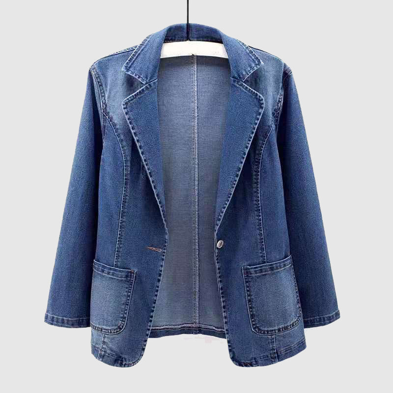 Denim Jacket Azure Elegance Viretti