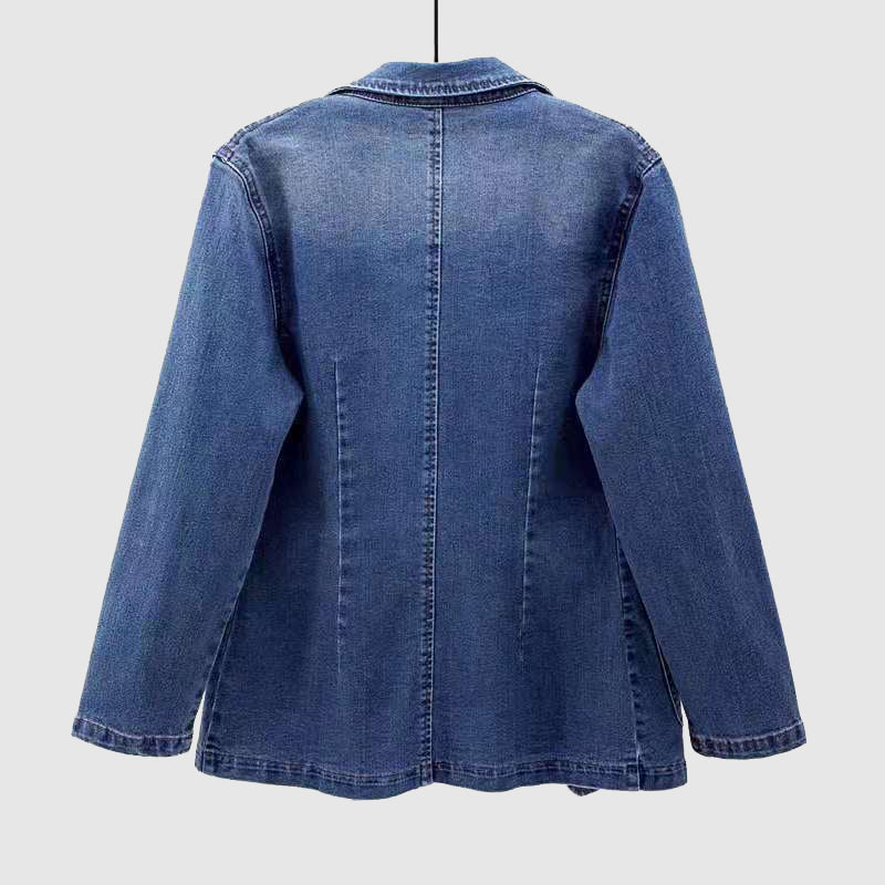 Denim Jacket Azure Elegance Viretti