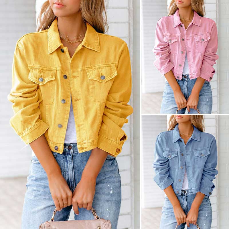Denim Jacket Featuring Elise Leroy Petals