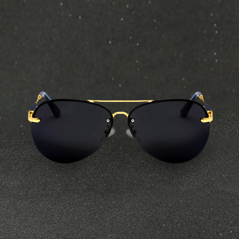 Aviator Sunglasses - Polarized Metal Frame