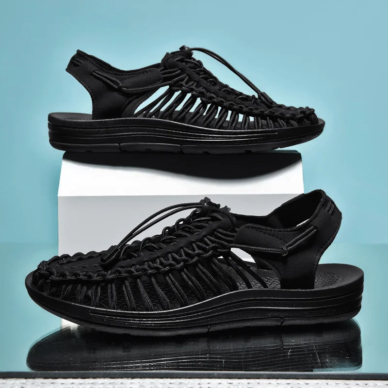 Bahamas Flat Sandals | Italian Style Breathable Summer Footwear | Viretti Milano