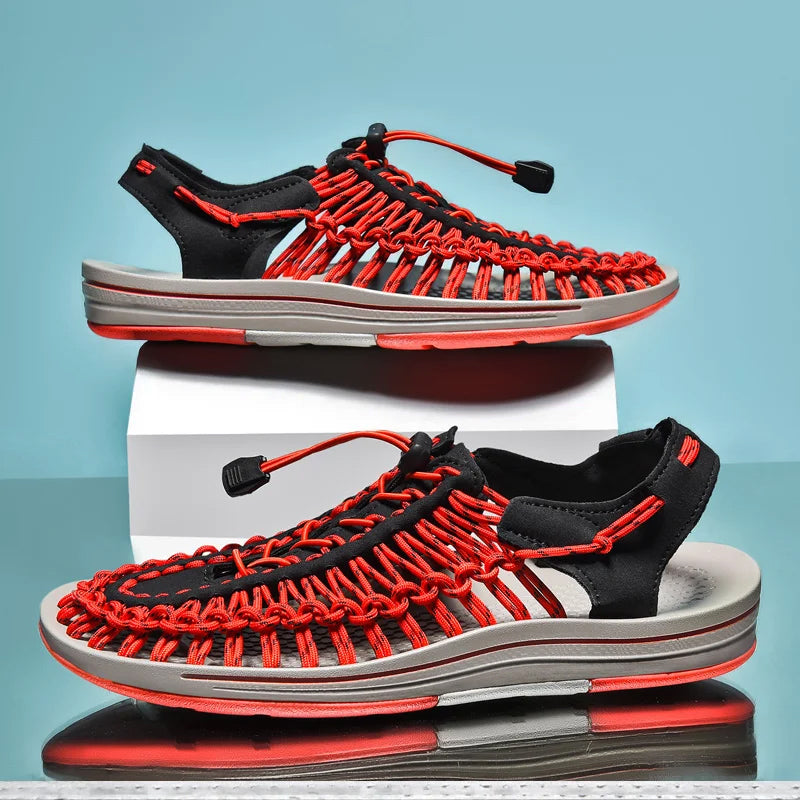 Bahamas Flat Sandals | Italian Style Breathable Summer Footwear | Viretti Milano