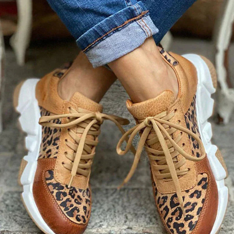 Comfortable Leopard Sneakers – Viretti Milano