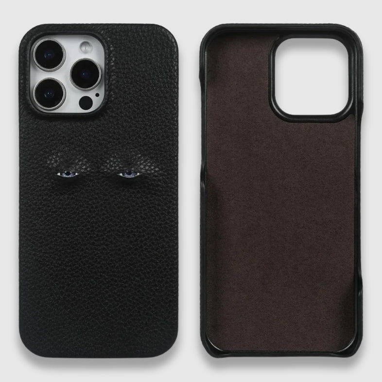 Leather iPhone Case – Premium Pebbled Grip