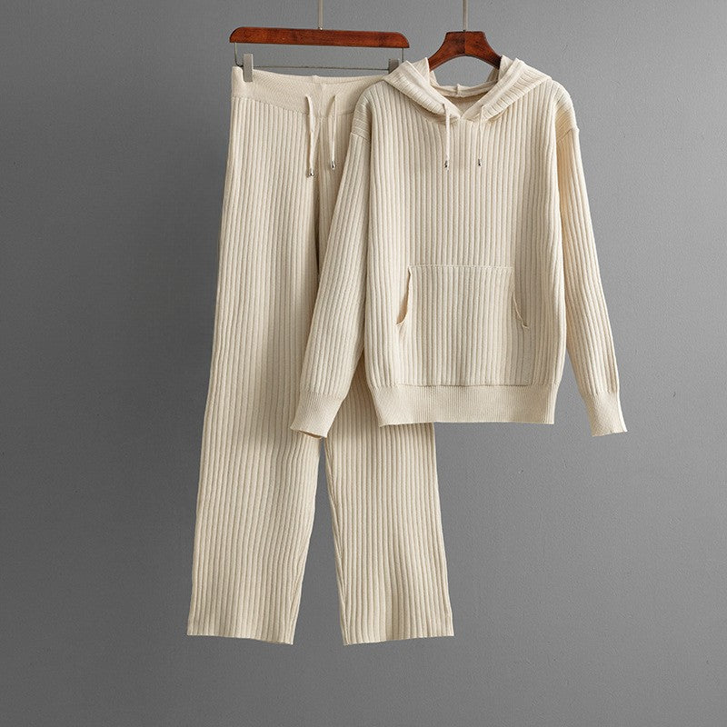 Cotton Lounge Set – Soft Ribbed