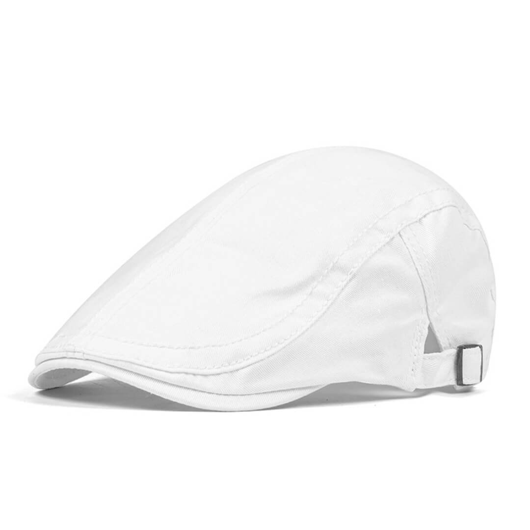 Cotton Flat Cap | Breathable Lightweight Hat