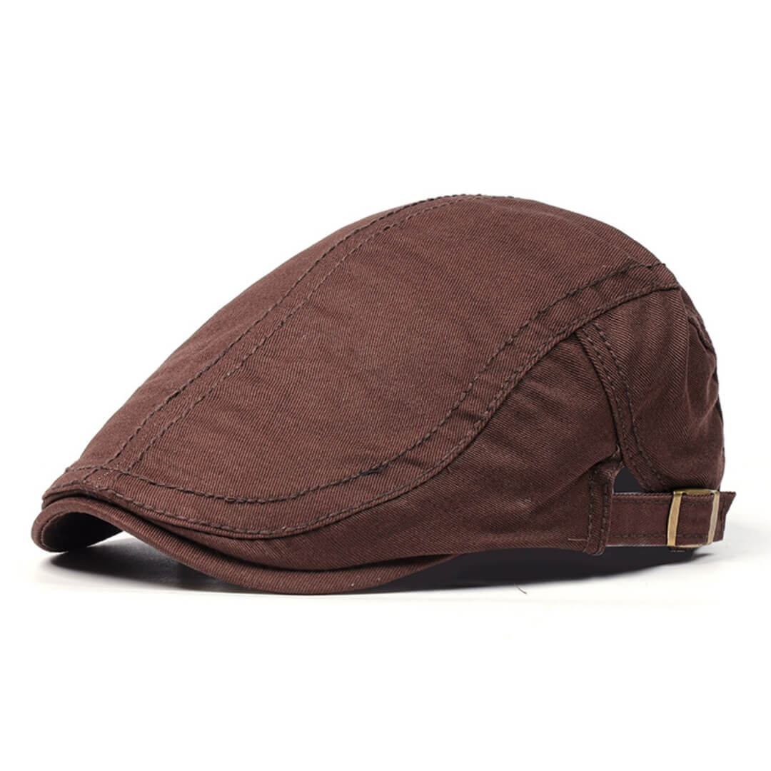 Cotton Flat Cap | Breathable Lightweight Hat