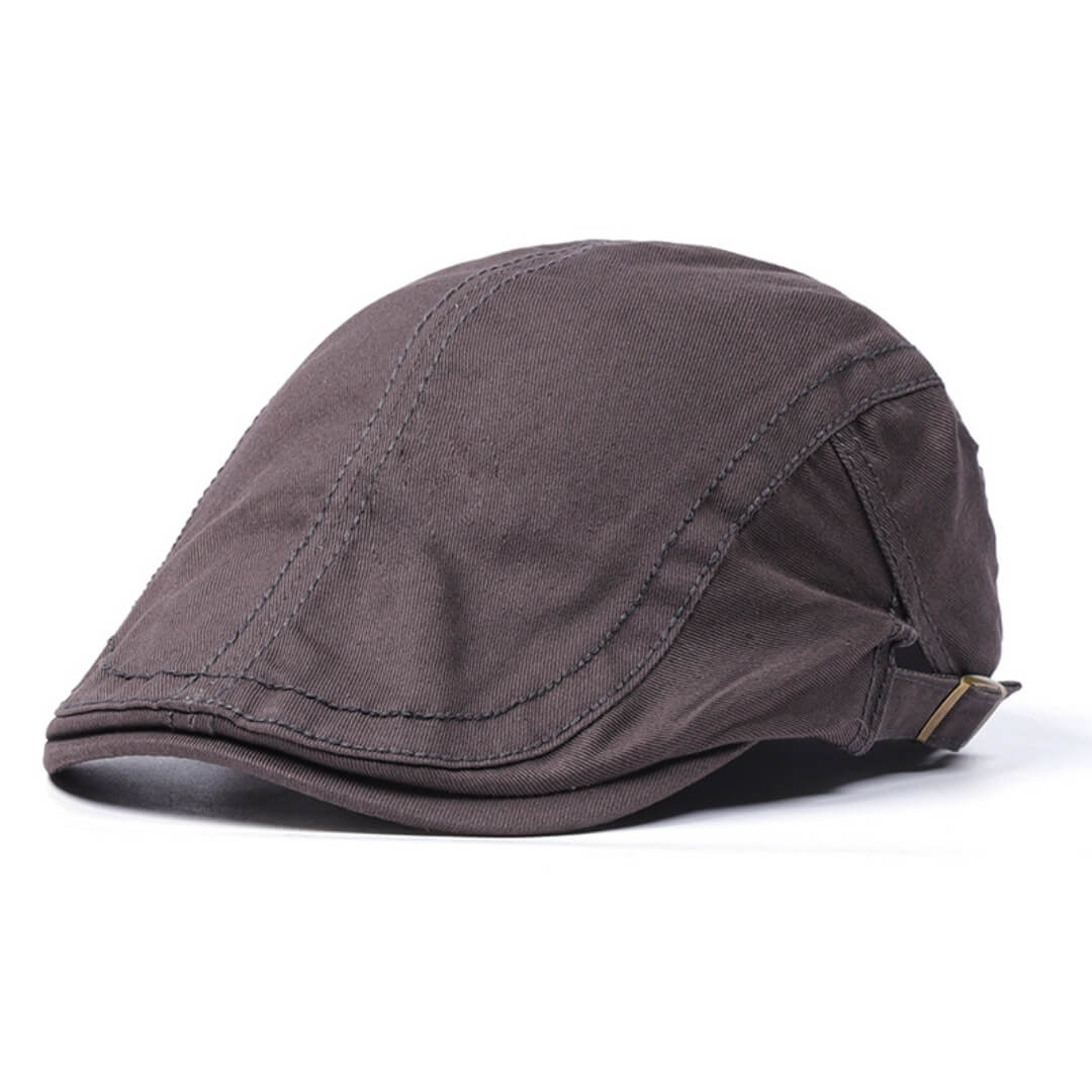 Cotton Flat Cap | Breathable Lightweight Hat