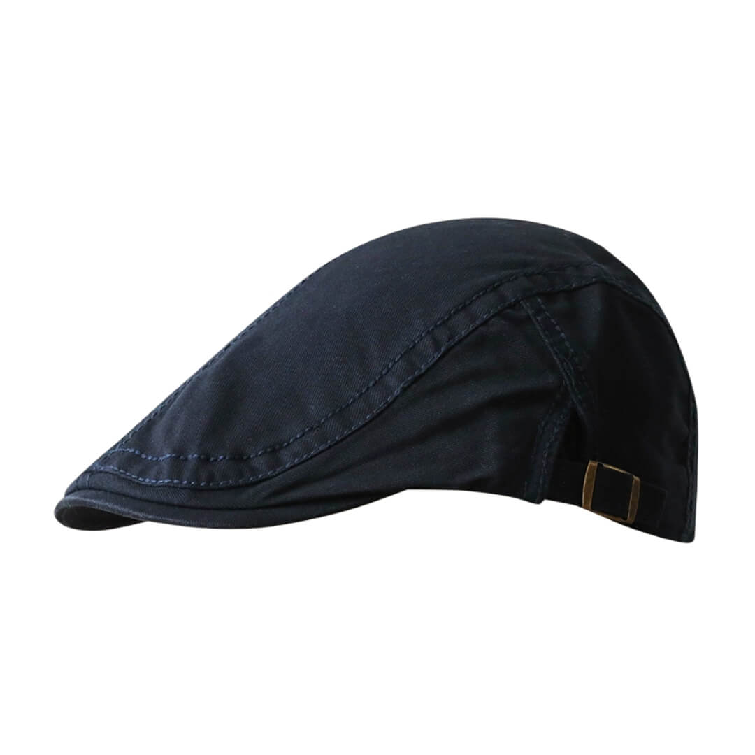 Cotton Flat Cap - Adjustable Classic