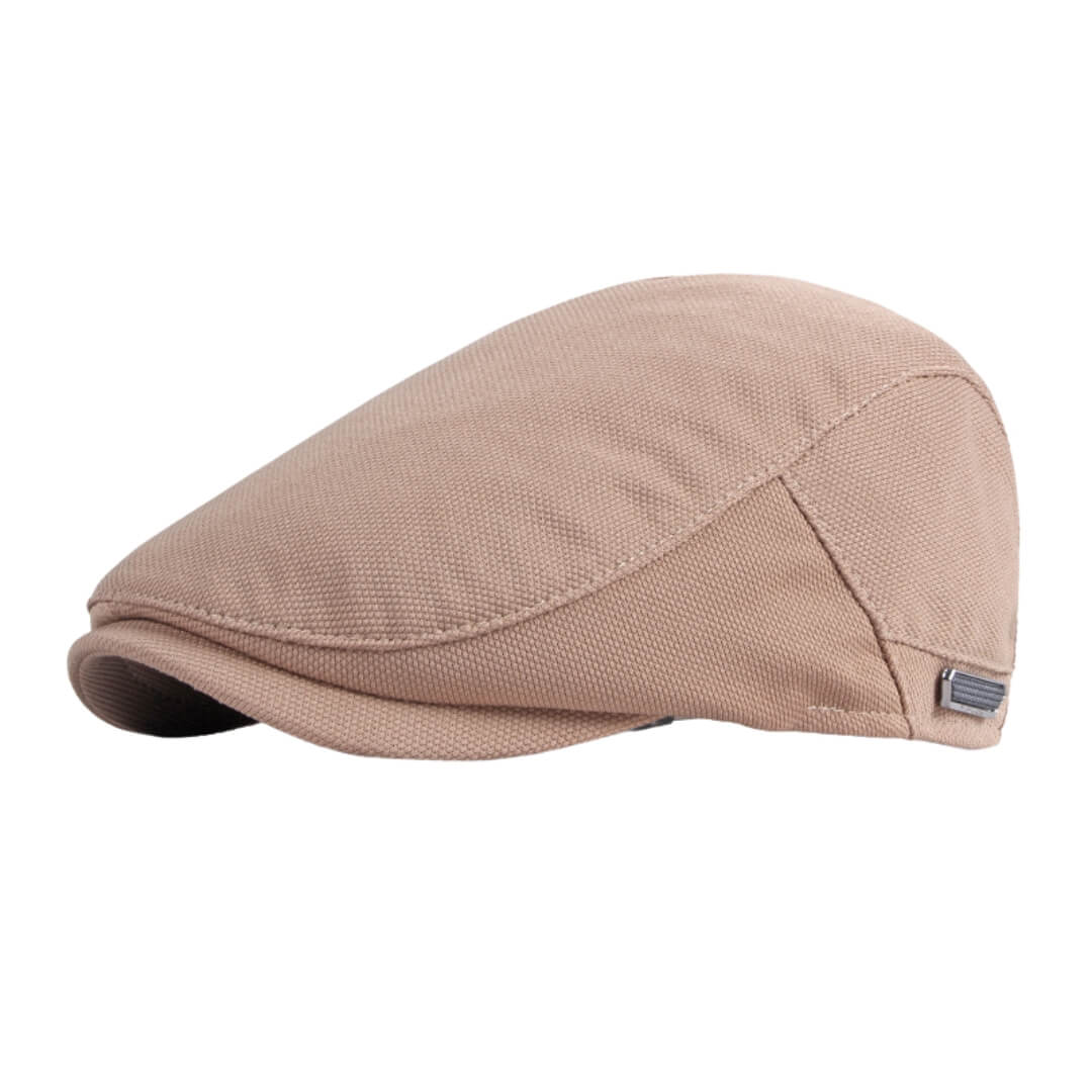 Structured Flat Cap | Breathable Lightweight Hat