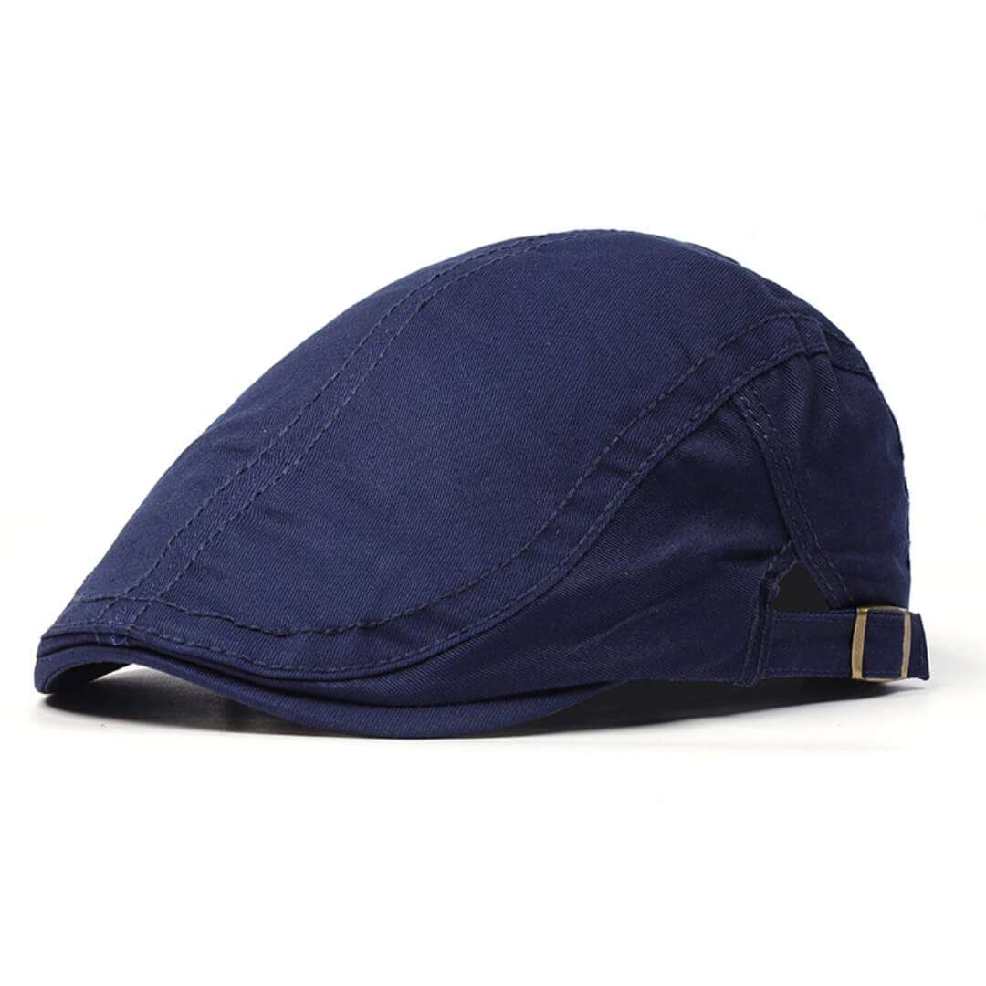 Cotton Flat Cap | Breathable Lightweight Hat