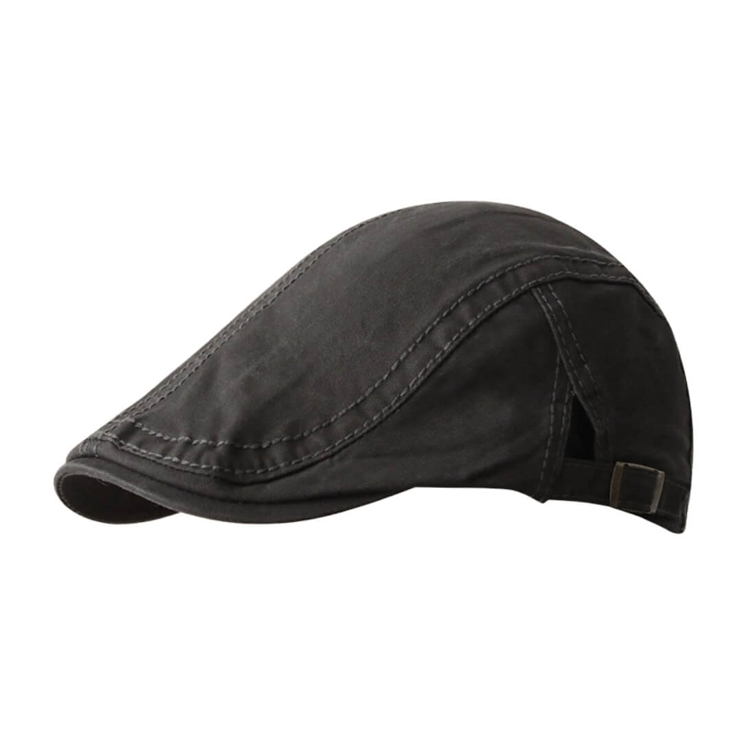 Cotton Flat Cap - Adjustable Classic