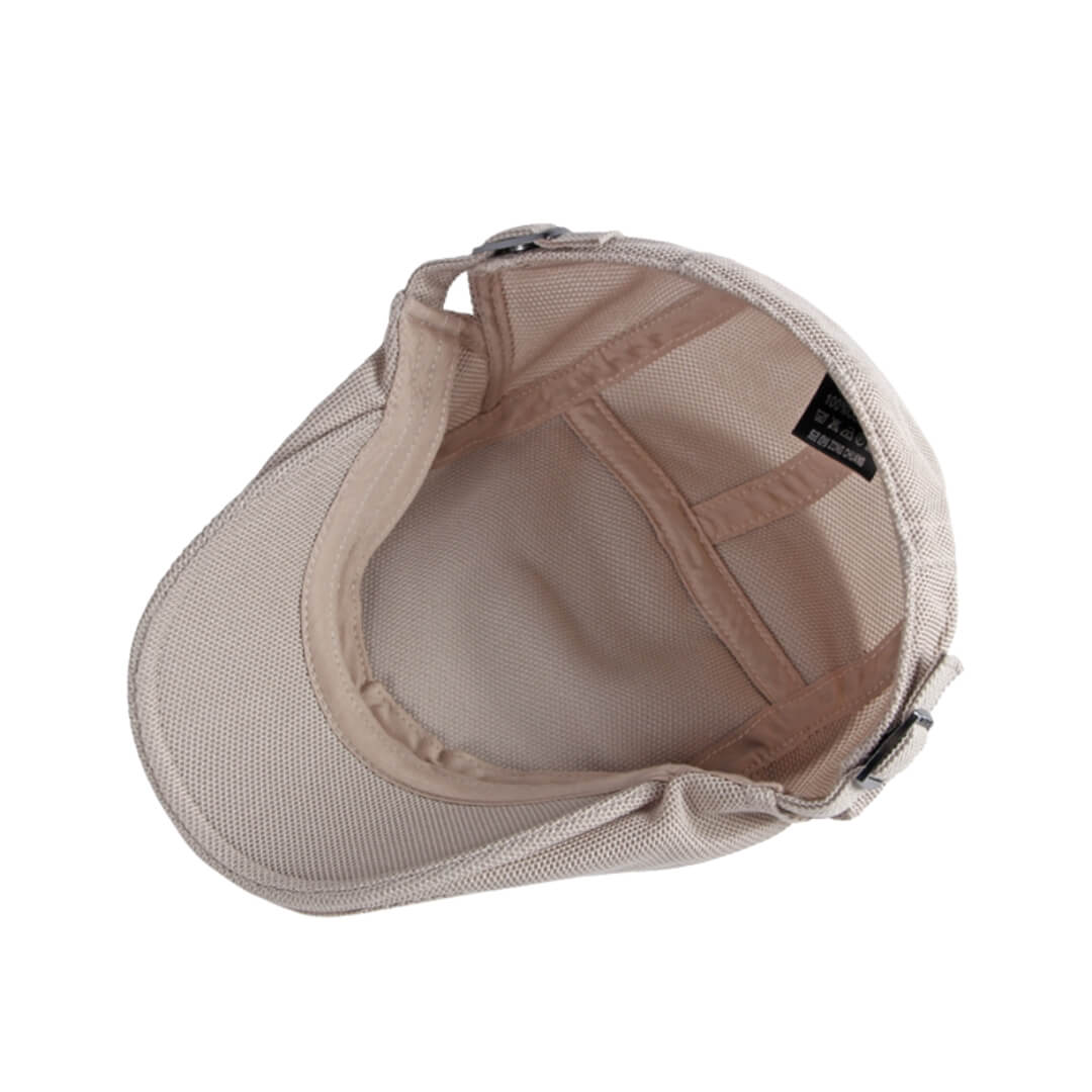 Breathable Flat Cap - Adjustable Fit