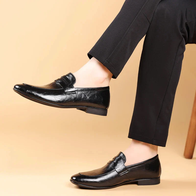 Italian Leather Loafers | Artisan Crafted Dress Shoes