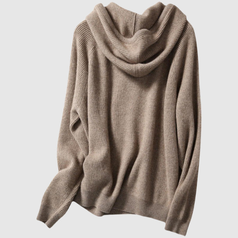 Cashmere Hooded Sweater | Soft Winter Pullover