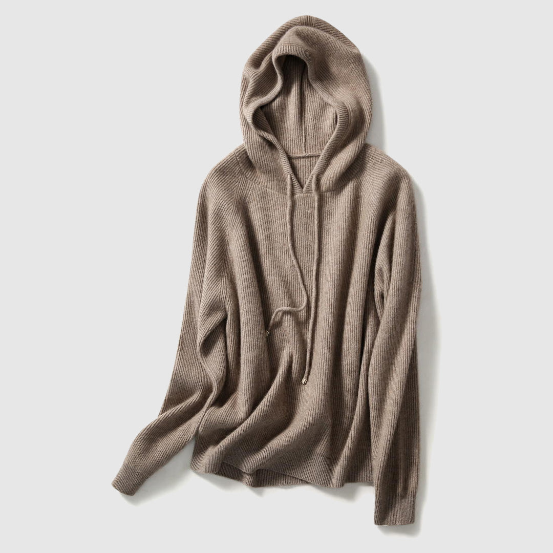 Cashmere Hooded Sweater | Soft Winter Pullover