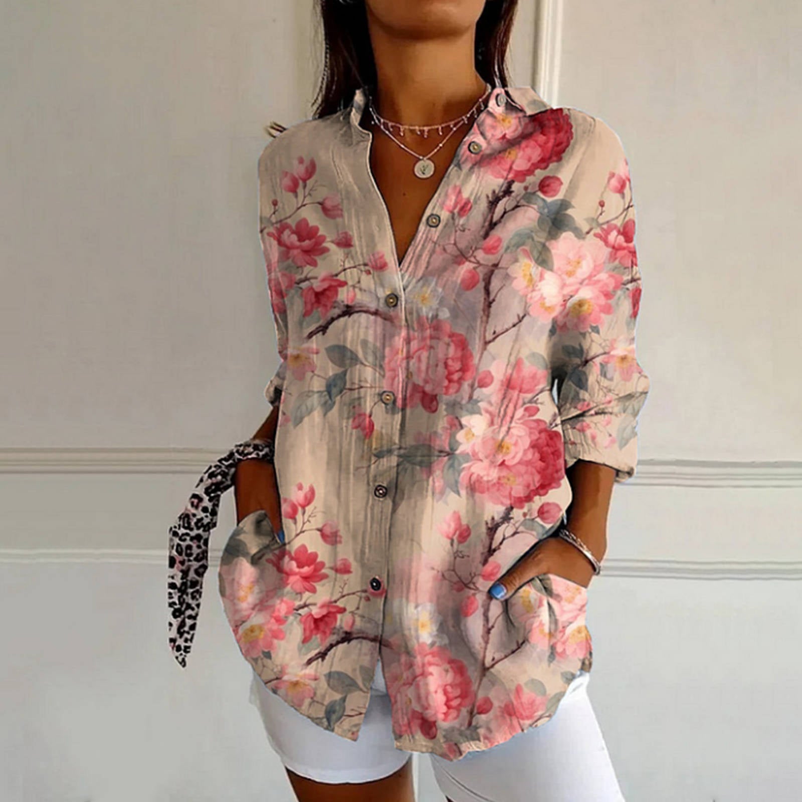 L’Arte Fiorita Shirt – Luxury Botanical Print