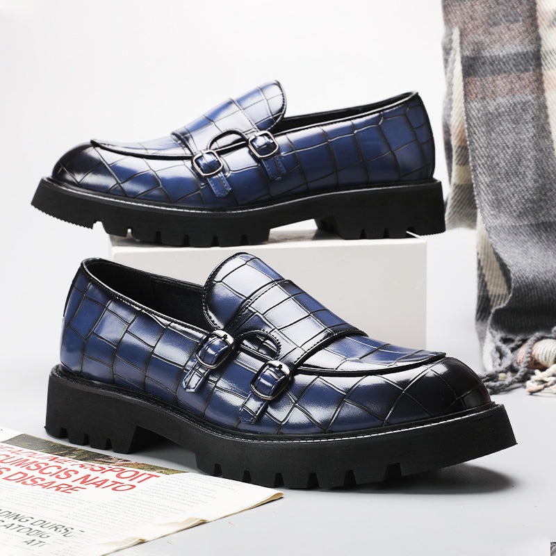 Italian Leather Loafers | Breathable Men's Slip-On Shoes