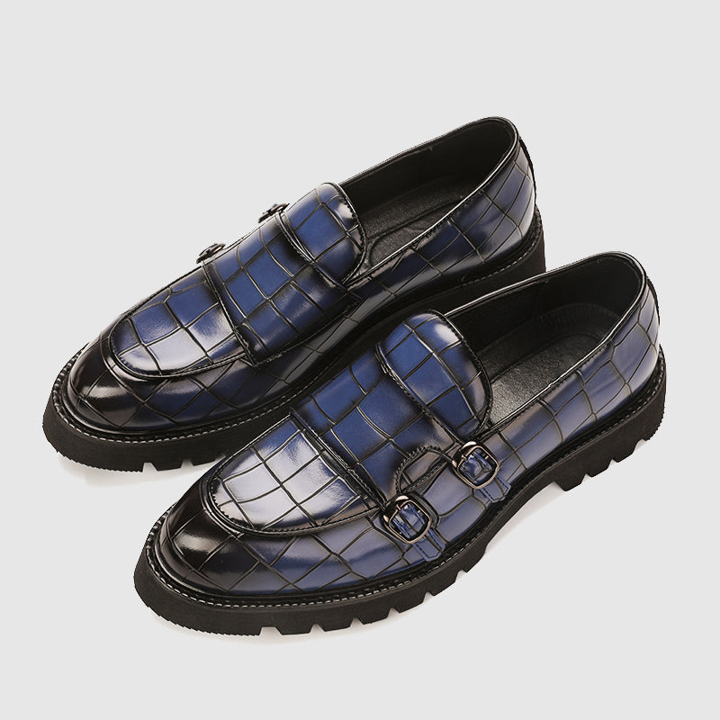 Italian Leather Loafers | Breathable Men's Slip-On Shoes