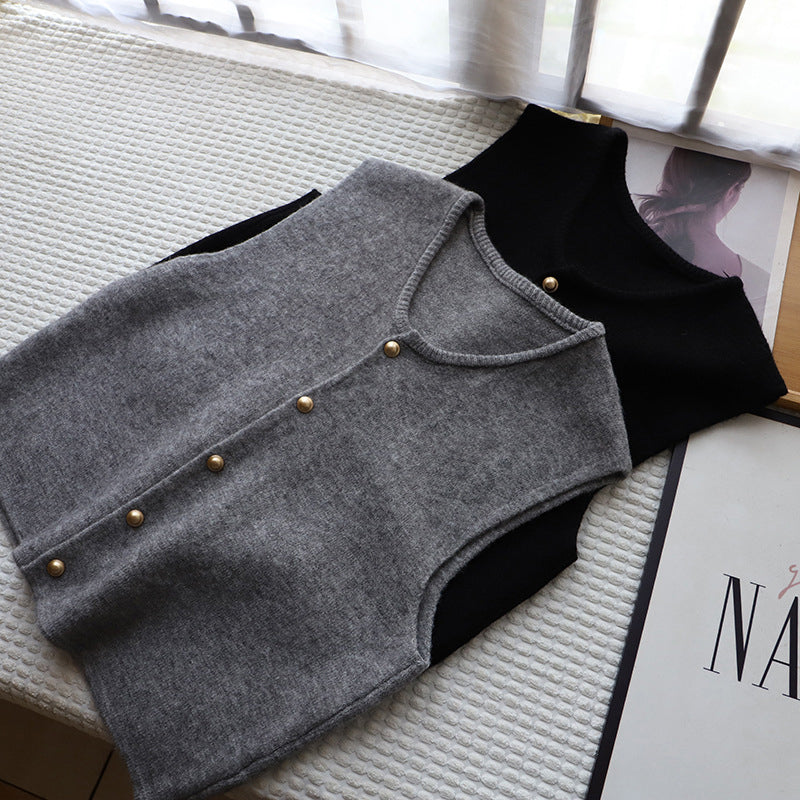 Soft Vest – Silken Weave Elegance