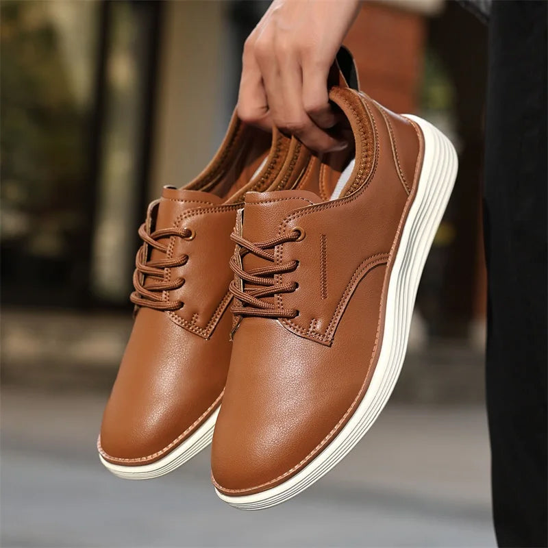 Italian Leather Shoes | Lightweight, Comfortable Lace Up Shoes | Viretti Milano