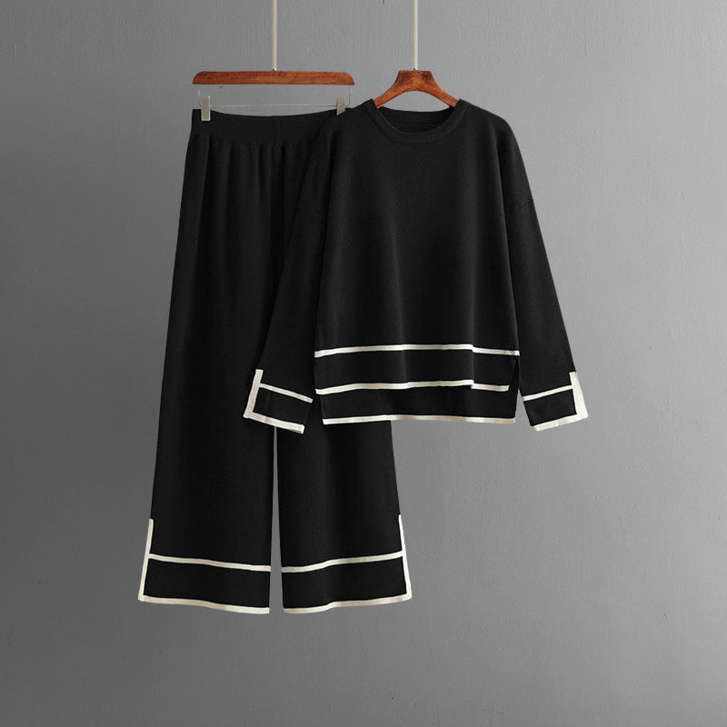 Luxe Knitwear Duo – Relaxed Silhouette Set