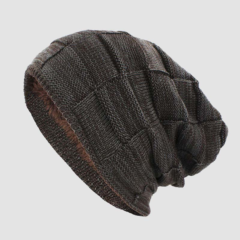 Slouchy Knit Beanie – Cozy Maple