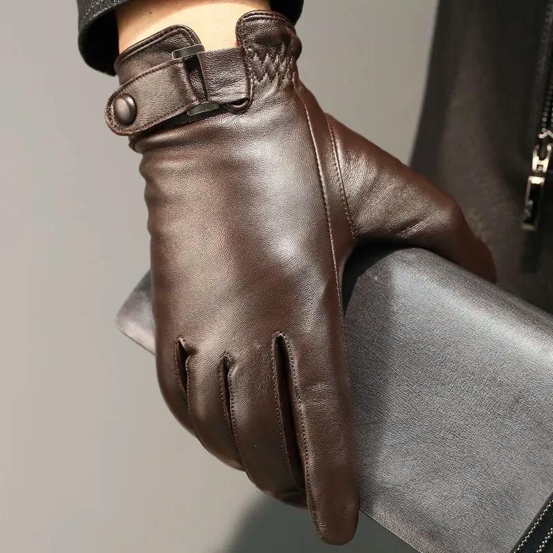 Men's Leather Gloves | Touchscreen Compatible