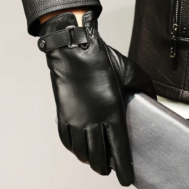 Men's Leather Gloves | Touchscreen Compatible