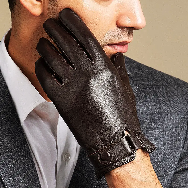 Men's Leather Gloves | Touchscreen Compatible