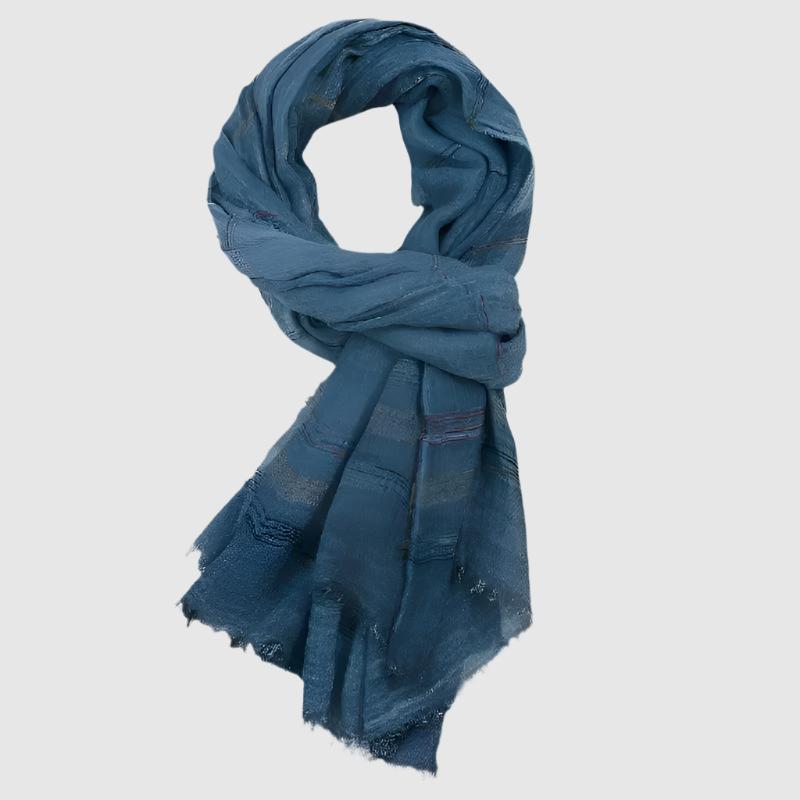 Woven Scarf – Soft Cotton Blend