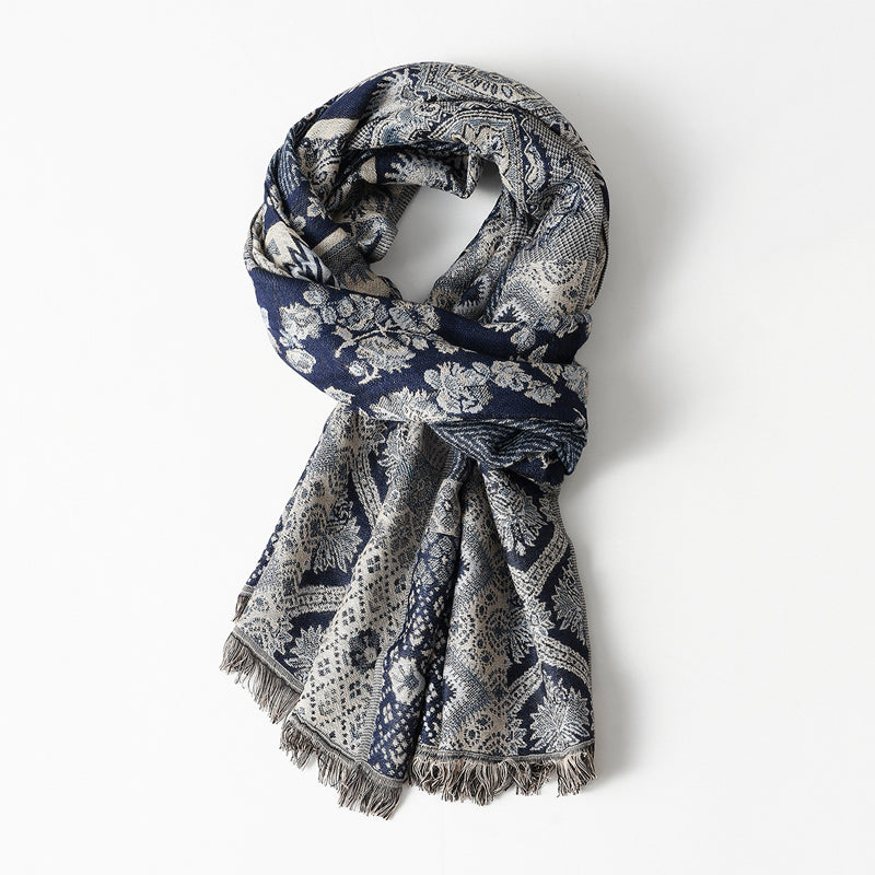 Woven Jacquard Scarf | Lightweight Elegance