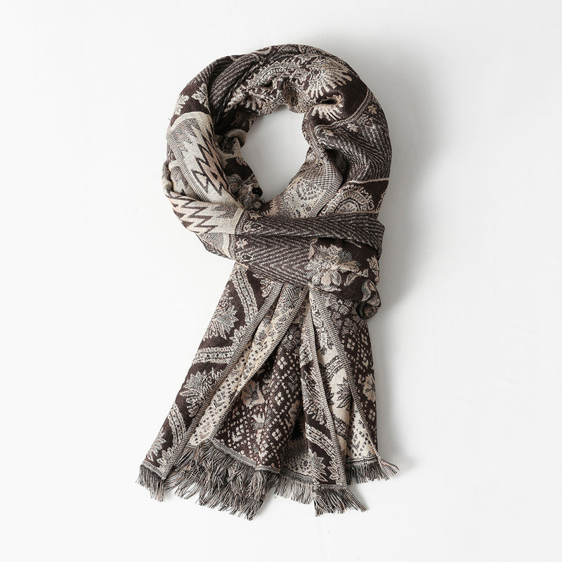 Woven Jacquard Scarf | Lightweight Elegance