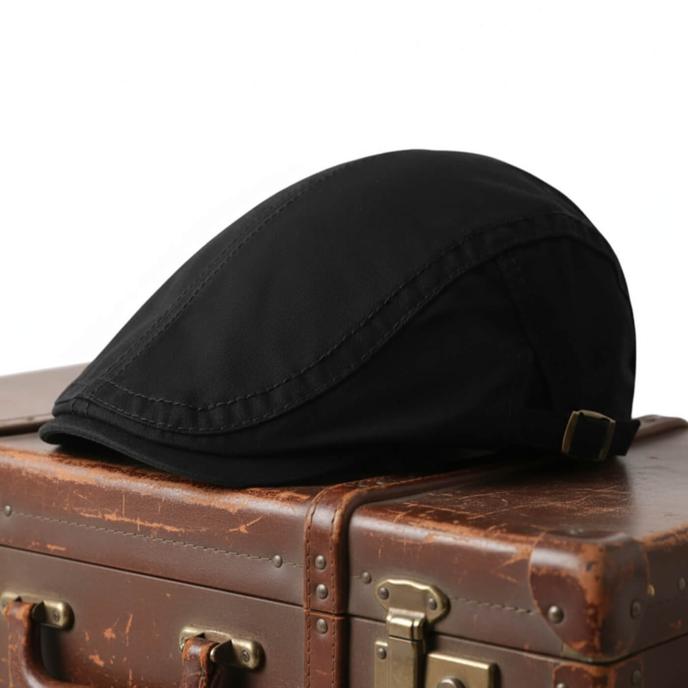 Cotton Flat Cap - Adjustable Classic