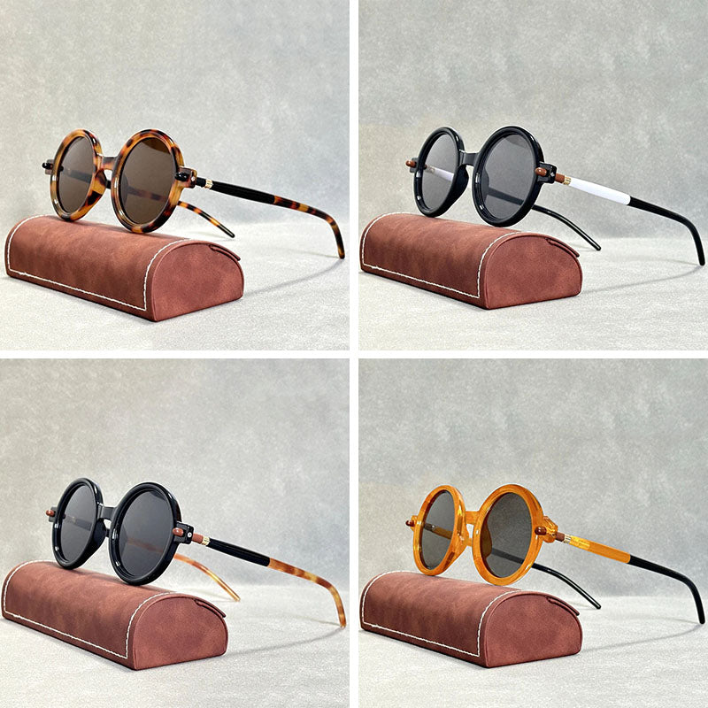 Retro Luxe Sunglasses - Polarized TAC Lens