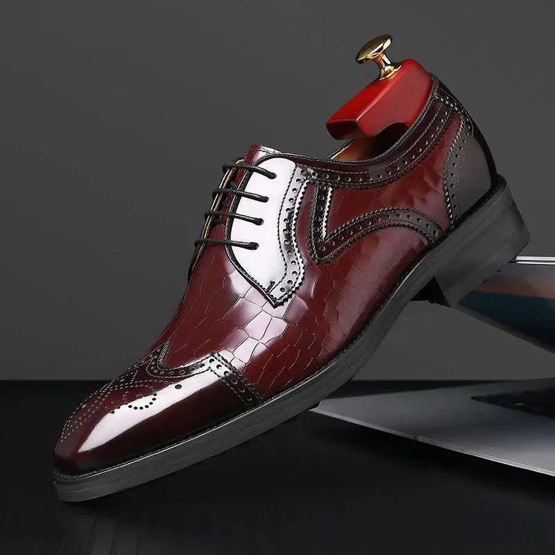 Baronet Oxford Shoes | Italian Luxury Pointed Toe Dress Shoes | Viretti Milano