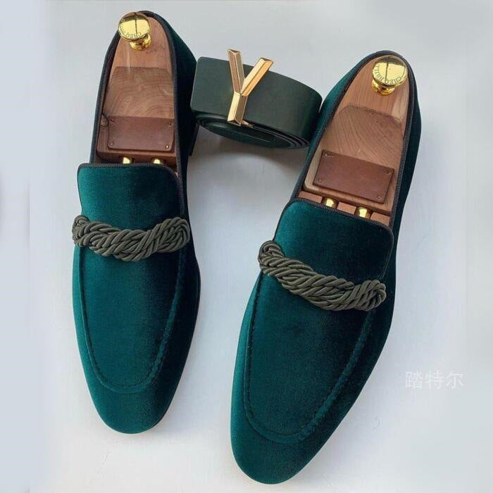 Velluto Loafers | Vegan Suede Shoes With Durable Rubber Soles | Viretti Milano