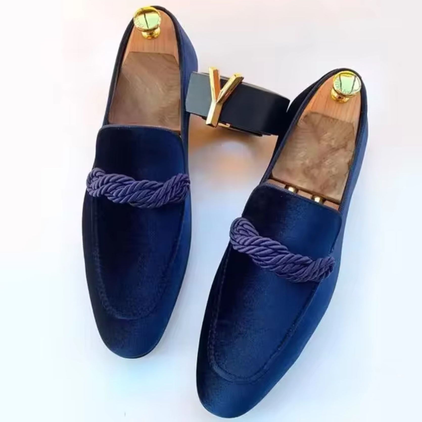 Velluto Loafers | Vegan Suede Shoes With Durable Rubber Soles | Viretti Milano