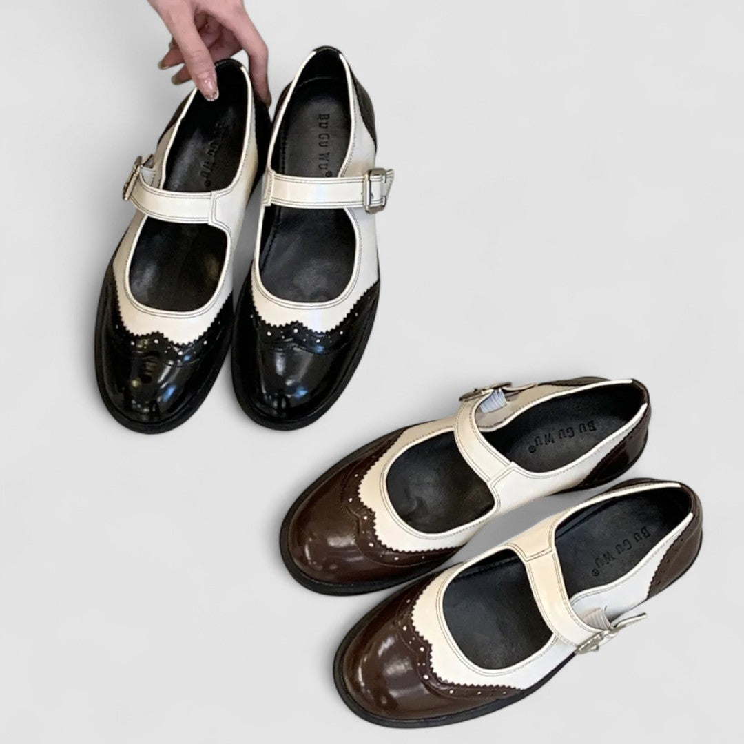 Mary Jane Shoes - Comfortable Leather