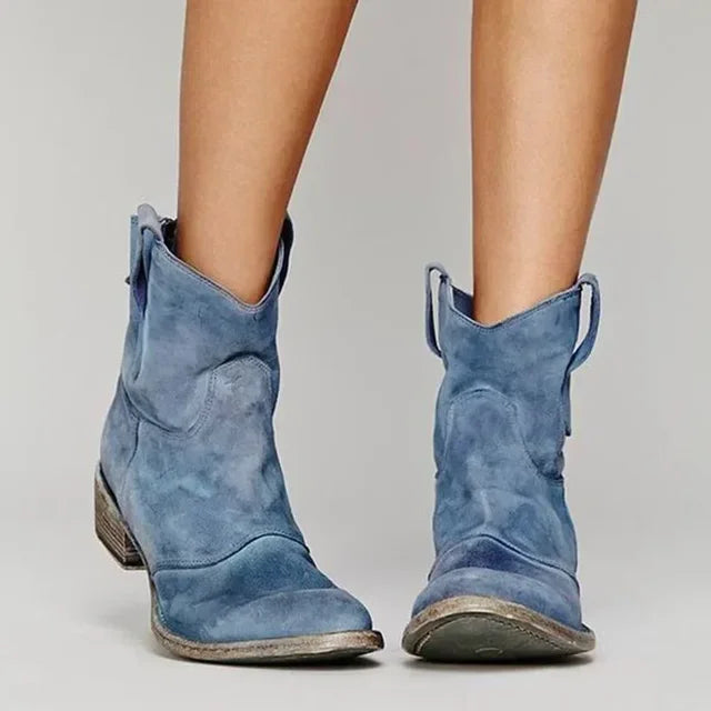 Cowboy Ankle Boots – Stylish Western