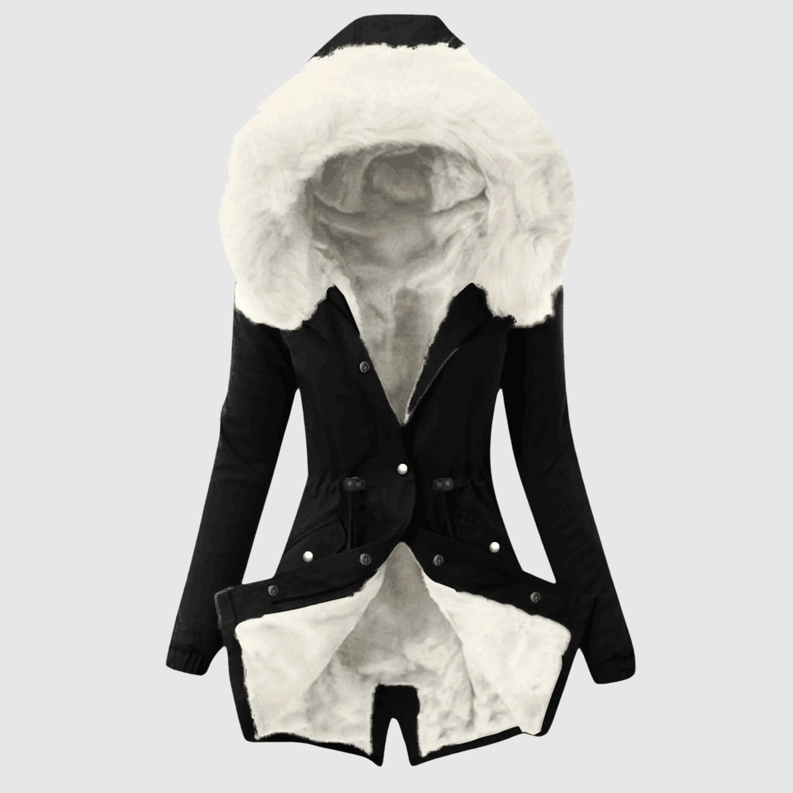 Cozy Chic Parka - Premium Fleece Blend