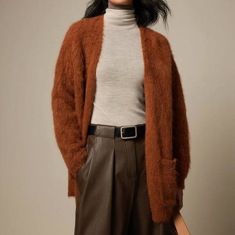 Alpaca Wool Cardigan – Ultra Soft