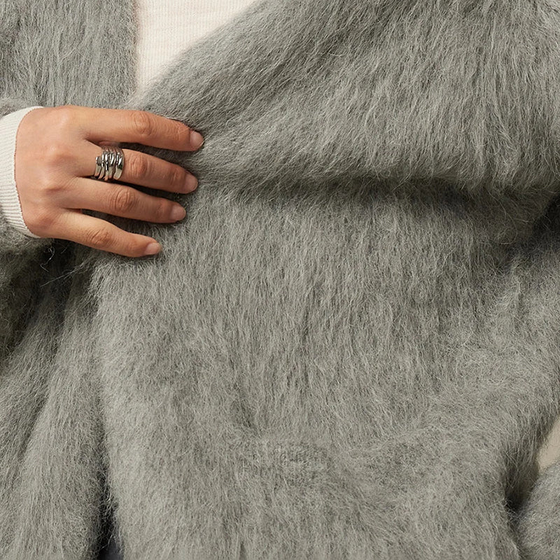 Alpaca Wool Cardigan – Ultra Soft