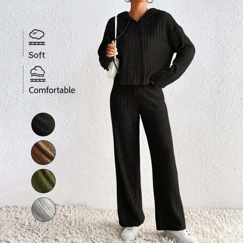 Ribbed Knit Set | Soft Loungewear