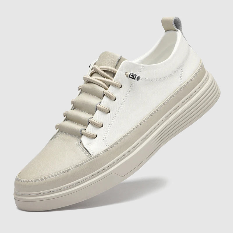 Italian Leather Sneakers – Minimalist Handcrafted Shoes