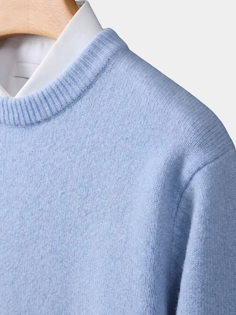 Cotton Pullover – Soft Tailored Sweater by Viretti Milano