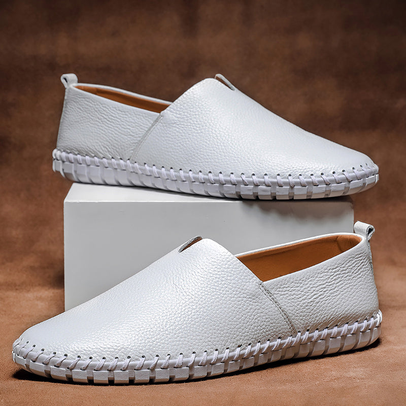 Genuine Leather Loafers | Italian Classic Slip-On Shoes | Viretti Milano