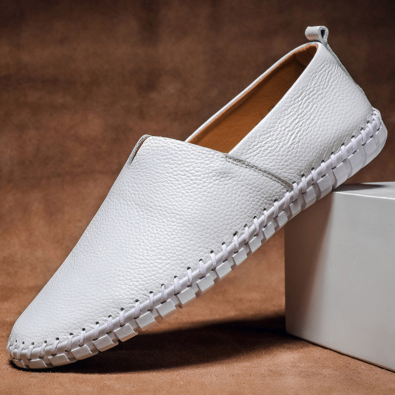 Genuine Leather Loafers | Italian Classic Slip-On Shoes | Viretti Milano